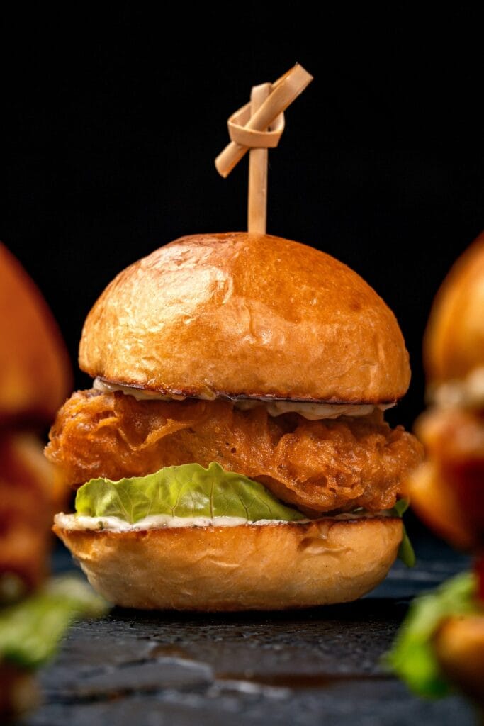 Fish Burger - Bespoke Catering Bali