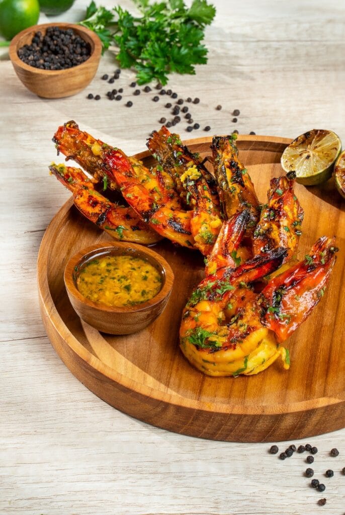 Turmeric Grilled Prawn - Bespoke Catering Bali