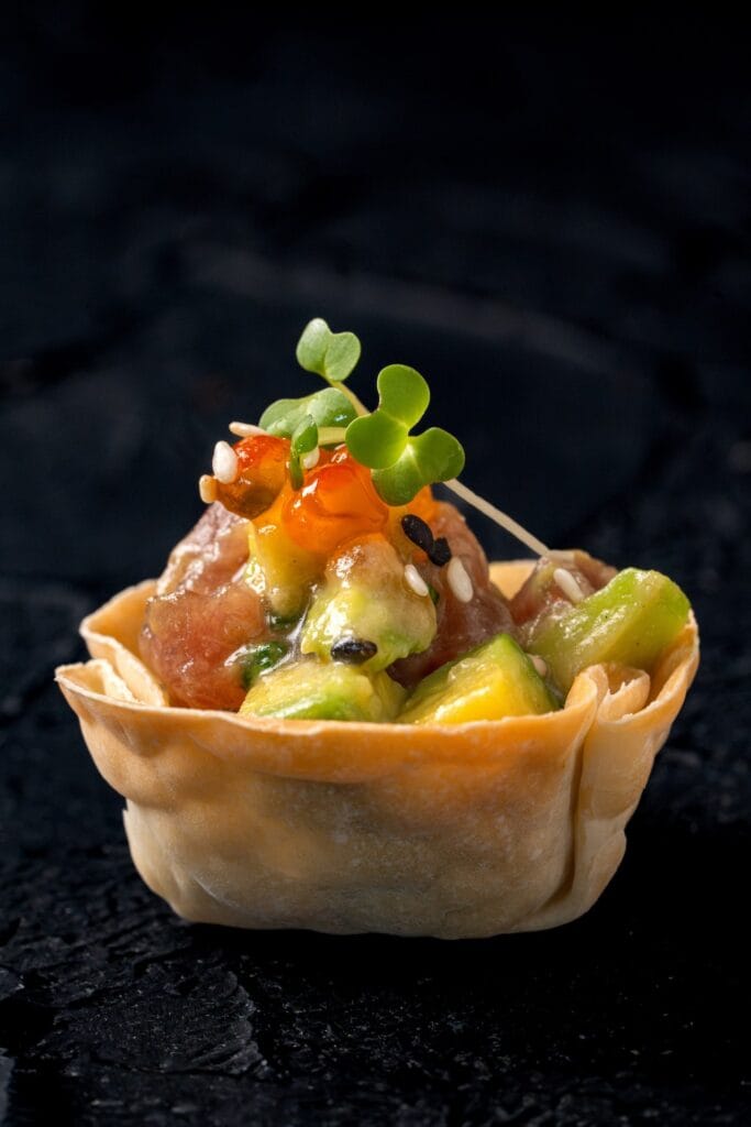 Wasabi Tuna Tartare - Bespoke Catering Bali