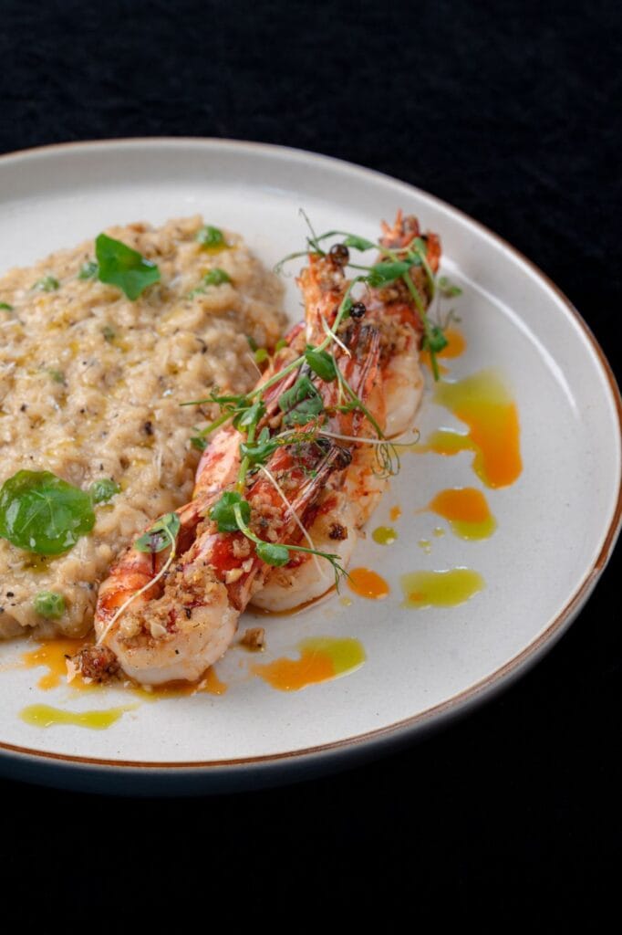 Truffed Prawn Risotto
